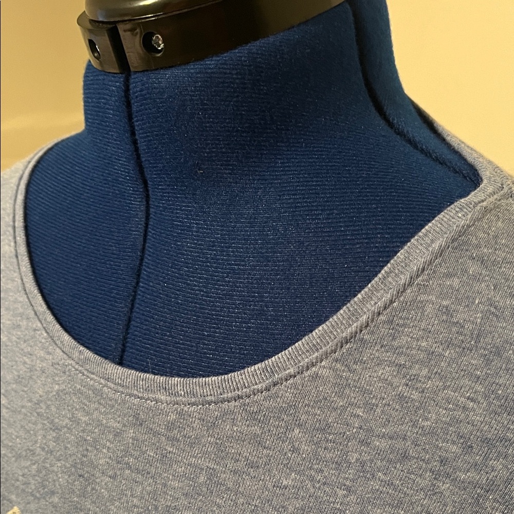 Croft & Barrow Boston Terriers Blue Long Sleeve Crew Neck Tee | Size XXL NWT - Picture 5 of 11